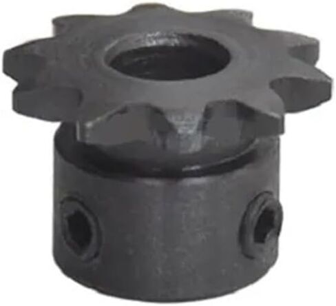 Tooth Roller Chain Sprocket 1Pcs 04C Chain Gear 45# Steel 9T/10T Teeth Large Step Industrial Sprocket Wheel(9 Teeth,8mm) in Saudi Arabia