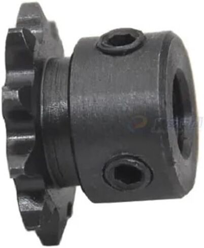 Tooth Roller Chain Sprocket 1Pcs 04C Chain Gear 45# Steel 9T/10T Teeth Large Step Industrial Sprocket Wheel(9 Teeth,8mm) in Saudi Arabia