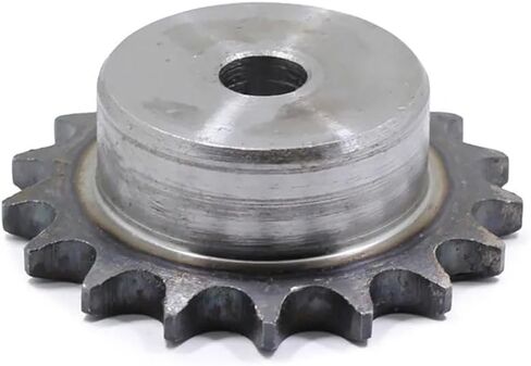 Tooth Roller Chain Sprocket 1Pcs 9-24 Tooth Process Hole 06B Precision 3 Points Sprocket Chain Gear 45# Transmission Sprocket Wheel(18 Teeth(Bore 12mm) in Saudi Arabia