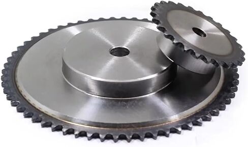 Tooth Roller Chain Sprocket 1Pcs 9-24 Tooth Process Hole 06B Precision 3 Points Sprocket Chain Gear 45# Transmission Sprocket Wheel(18 Teeth(Bore 12mm) in Saudi Arabia