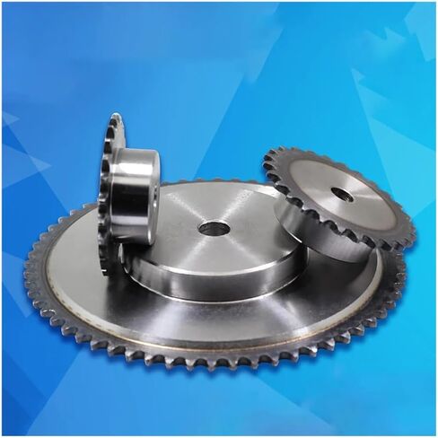 Tooth Roller Chain Sprocket 1Pcs 9-24 Tooth Process Hole 06B Precision 3 Points Sprocket Chain Gear 45# Transmission Sprocket Wheel(18 Teeth(Bore 12mm) in Saudi Arabia