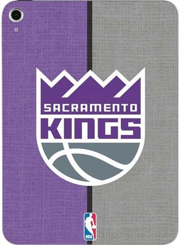 Skinit Skinit Tablet Skinner مع iPad 11th Gen (2025) - تصميم رخام NBA Sacramento المرخص رسميًا in Kuwait