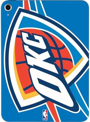 Skinit Skinit Tablet Skin Compatible مع iPad 11th Gen (2025) - تصميم NBA Oklahoma City Thunder Dark Rust. in Kuwait