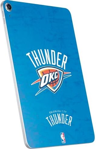 Skinit Skinit Tablet Skin Compatible مع iPad 11th Gen (2025) - تصميم NBA Oklahoma City Thunder Dark Rust. in Kuwait