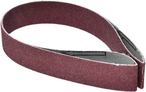أحزمة رمل أكسيد الألومنيوم 760x25mm 10pcs أشرطة جلخ لإزالة الحزام الصقل تلميع المعادن 60 80 100 120 150 180 Grit (180) in Saudi Arabia