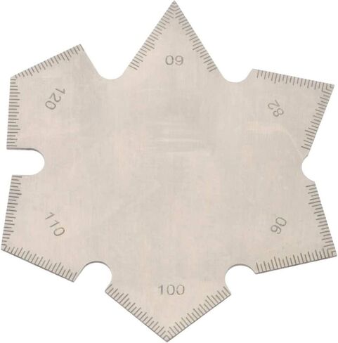 SPI 13-719-0 Countersink Angle Gage: 60°, 82°, 90°, 100°, 110°, and 120° Angles in Saudi Arabia