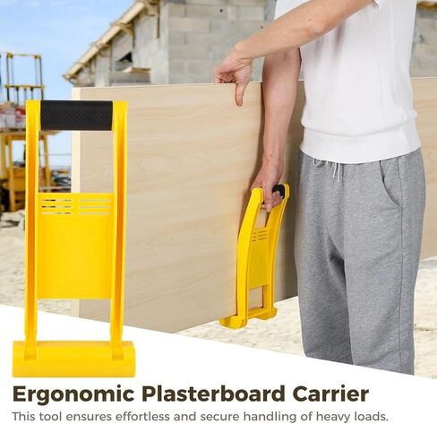 مجموعة أدوات حامل الألواح البلاستيكية الثقيلة (2 حزمة) ، وسعة 80 كجم للهول الجاف والخشب الرقائقي ، غير القابل للانزلاق in Kuwait