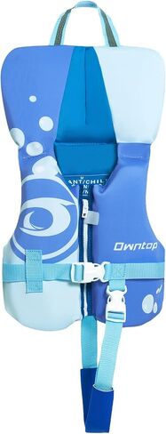 Owntop Toddler Swim Vest Kids Float Jacket Swimming Aid for Children 20-30-40-50 lbs with Adjustable Safety Straps Age 1-6 Years in Kuwait