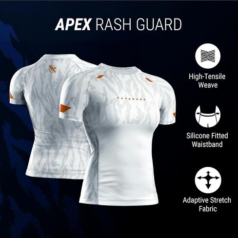 Hayabusa Apex Rash Guard for Women Short Sleeve in Saudi Arabia