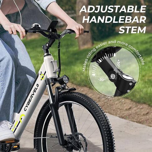 26“ Electric Bike for Adult,1000W Peak, up 80 Miles Removable Battery Ebike,Adult Electric Bicycles for All Terrain,Men Women E Bike, 7-Speed in Saudi Arabia