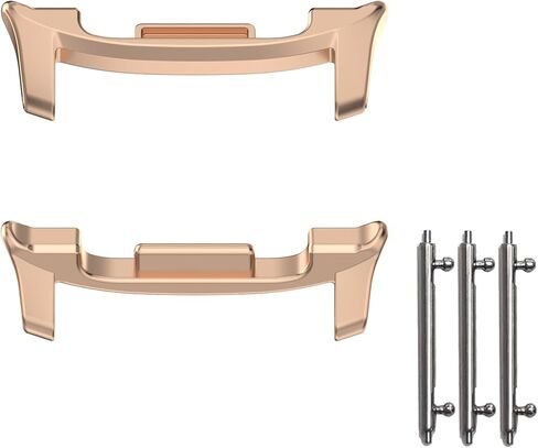 Band Connection Adapter for Samsung Galaxy Watch 8, Galaxy Watch 8 Classic Strap Band, Quick Release Spring Bar Pins with 22mm Stainless Steel Metal Adapter Accessories in Saudi Arabia