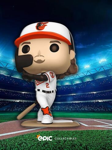 Pop Baseball: Orioles - المقتنيات شخصيات فينيل فينيل ، متضمنة مع حامي الصناديق المتوافقة مع Funko in Saudi Arabia