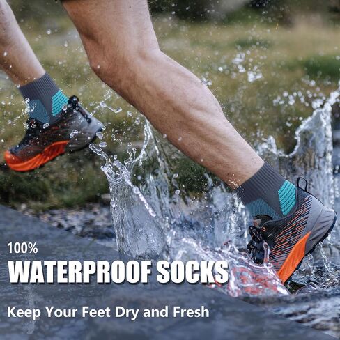 Waterproof Socks Neoprene Unisex Breathable Outdoor Sports Hiking Fishing Wading Crew/Ankle Socks in Saudi Arabia