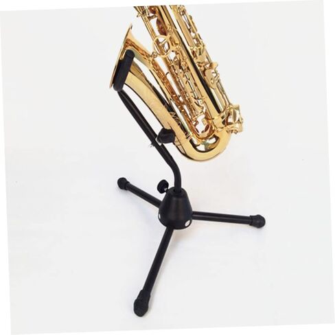 قوس Sturdy Non Skid Alto Saxophone Stand Bracket with Scushion Cushion Date Date Raching لغرف الموسيقى المنزلية ومساحات الأداء in Saudi Arabia