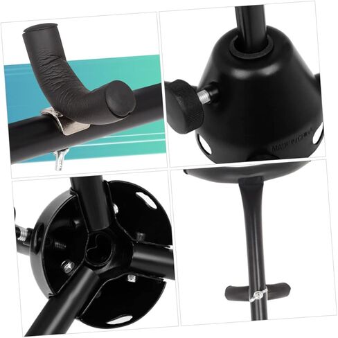 قوس Sturdy Non Skid Alto Saxophone Stand Bracket with Scushion Cushion Date Date Raching لغرف الموسيقى المنزلية ومساحات الأداء in Saudi Arabia