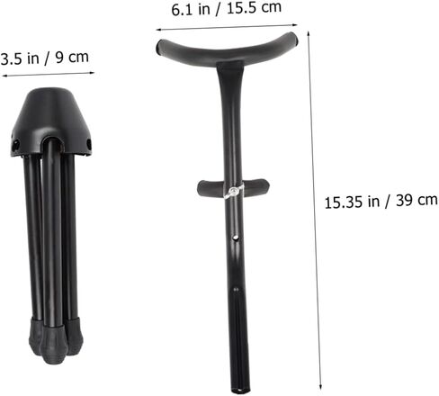 قوس Sturdy Non Skid Alto Saxophone Stand Bracket with Scushion Cushion Date Date Raching لغرف الموسيقى المنزلية ومساحات الأداء in Saudi Arabia