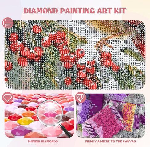 QENSPE Halloween Diamond Painting,Pumpkin Diamond Art Kits for Adults,Ghost DIY 5D Round Full Drill Diamond Art for Beginners,Diamond Dots for Adults,Home Wall Decor 12x16 inch in Kuwait