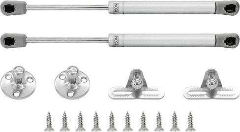2Pcs Gas Springs 150N/33LB Lift Supports, Safety Lift Struts Gas Springs Shocks, Hydraulic Gas Struts for Soft Close Hinges, Cabinet Door Lid Stay in Saudi Arabia