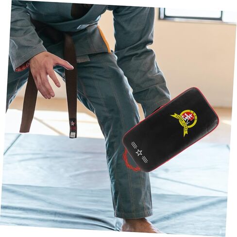 TOYANDONA Thick PU Kickboxing Pad Sturdy Kick Shield for Martial Arts Training Adjustable Size Body Protector for Boys and Girls and Adults for Taekwondo and Thai Boxing Random Color in Saudi Arabia