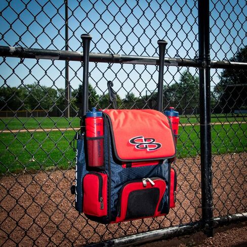 Boombah Mini Superpack Baseball Bac Bag - حقيبة ظهر لاعب Softball Softball - Ice Cream Multi Color - 8 "x12.5" x18 "(Monster Cookie) in Kuwait