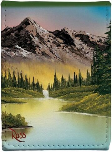 Ultra Pro - Bob Ross Mountain Retreat Alcove Flip ، إكسسوارات ألعاب البطاقات التجارية ، حل تخزين سطح السفينة المتميز ، منظم ألعاب البطاقات القابل للتحصيل ، صندوق سطح السفينة ، تخزين TCG آمن مضغوط in Saudi Arabia