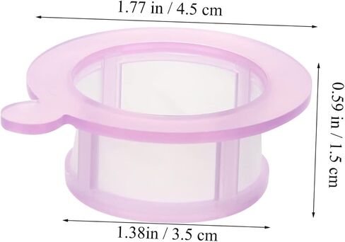GLEAVI 10pcs Disposable Cell Strainers Laboratory Mesh Filters for Cell Filtration Lightweight and Sturdy Design for Results Scientific Experiments and Teaching in Saudi Arabia