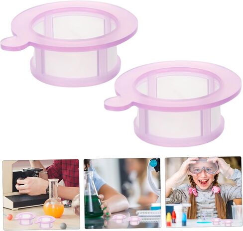 GLEAVI 10pcs Disposable Cell Strainers Laboratory Mesh Filters for Cell Filtration Lightweight and Sturdy Design for Results Scientific Experiments and Teaching in Saudi Arabia