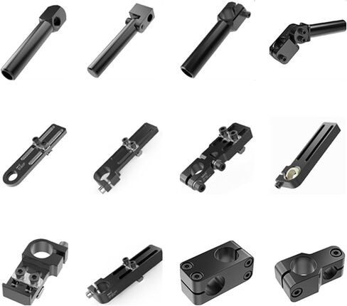 1PCS DCG Series Air Pneumatic Accessories Connectors Bracket Bracket (DCG-S10-D10) in Saudi Arabia