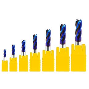 1R0.2-12R2 4 Flutes Radius Angle Corner Rounding End Mills 1Pcs(Size:1.5R0.2X50L) in Kuwait