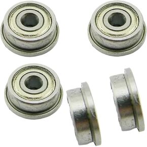 10pcs F606 F606ZZ Flange Bearing Miniature 6x17x6mm Deep Groove Ball Bearing Shielded Bearings F606Z F606-2Z in Kuwait
