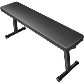Flat Bench, Foldable Flat Weight Bench, Home Gym Workout Bench, Easy Assembly Strength Training Bench Press in Saudi Arabia