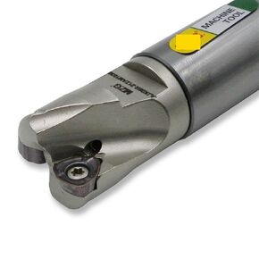 AJX06RC16-17-150-2T اثنين من كاربايد إدراج FACK FACK FEAD REGRING ARBOR MICHINING MICHINING MILL SHANK 1PCS (AJX06RC16-16-200-2T) in Kuwait