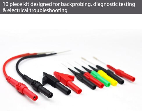 Back Test Probe Kit, Backprobing, Diagnostictesting,Electrical Troubleshooting Automotive Test Lead Kit (ZIBOO 804) in Kuwait