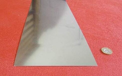 304 ورقة من الفولاذ المقاوم للصدأ .005 "سماكة x 6" عرض × 120 "طول 1 جهاز كمبيوتر in Saudi Arabia