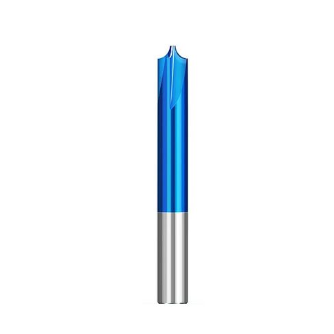 4mm 6mm Shank Milling Cutter Corner Rounding End Mill Nano Blue Coated Carbide Radius Router Bit for CNC Machine R0.5-R5.0(R5xD12x50L) in Kuwait