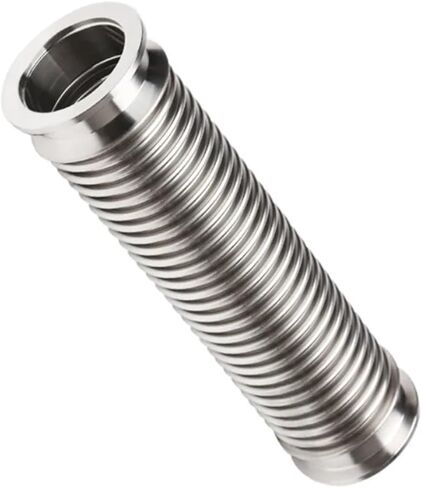 1PC KF High Vacuum Bellows Stainless Steel SS304 Fast Flexible Hose KF16/25/40/50 100/200/300/500mm(100mm,KF-25) in Saudi Arabia
