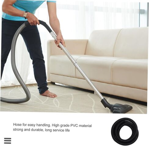 NUOBESTY Vacuum Hose for Industrial Vacuum Cleaners Flexible Extension Pipe Accessory Smooth Interior for Superior Airflow for Barrel Type Vacuums Hotels and Workshops in Saudi Arabia