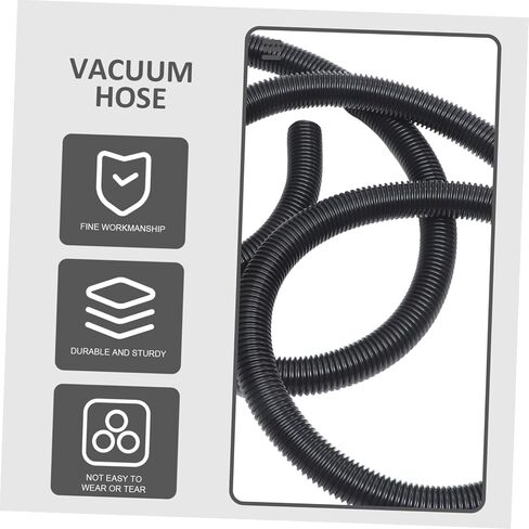 NUOBESTY Vacuum Hose for Industrial Vacuum Cleaners Flexible Extension Pipe Accessory Smooth Interior for Superior Airflow for Barrel Type Vacuums Hotels and Workshops in Saudi Arabia