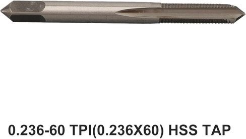 ثقيل 0.236x60 TPI HSS TAP مع حالة التخزين ، لمعظم الاستخدامات in Saudi Arabia