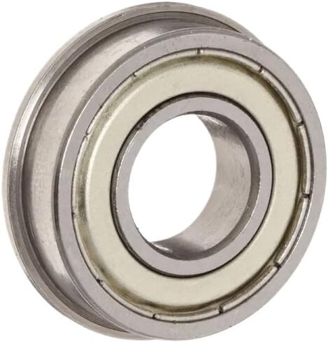 10pcs F606 F606zz Flange تحمل مصغرة 6x17x6mm لأخدود عميق محامل محمية F606Z F606-2Z in Kuwait