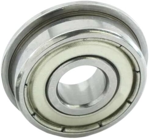 10pcs F606 F606zz Flange تحمل مصغرة 6x17x6mm لأخدود عميق محامل محمية F606Z F606-2Z in Kuwait