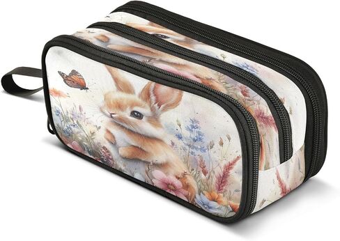 Purple Dragon Large Capacity Pencil Case Box Boys Girls Big Stationery Pen Bag Organizer Pencil Pouch Zipper Compartments for School Office in Saudi Arabia