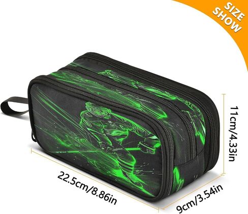 Purple Dragon Large Capacity Pencil Case Box Boys Girls Big Stationery Pen Bag Organizer Pencil Pouch Zipper Compartments for School Office in Saudi Arabia