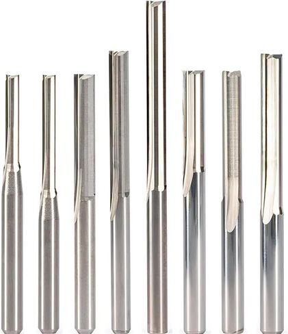10pcs 3.175/4/5/6mm shank slot slot bit wood cutter cnc carbide solid bits valute bits cnc bits (6x72) in Saudi Arabia