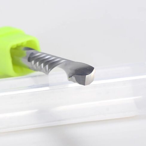 3.175mm 4mm 5mm 6mm 8mm shank jet legling cutter down cut One Flute Vit CNC Cnc Mill Carbide Milling Cutter (3.175x2.0x12x38l) in Saudi Arabia
