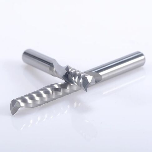 3.175/4/5/6/8/10/12MM سرق أعلى من المفرد المفرد المقطوع قطع CNC CNC Mill Carbide Bit for Acrylic PVC MDF Wood Board Milling Cutter (3.175x1.5x3x38l) in Saudi Arabia