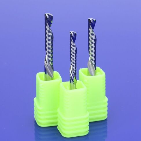 3.175/4/5/6 مم شانك يركان أسفل القطع المقطع التوجه البولي CNC طحن كاربايد طحن كاربايد (4x25x50L) in Kuwait