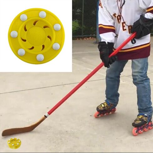 2X Roller Hockey Puck Pucks Training High Performance Slider, 7.5x2.5cm in Saudi Arabia