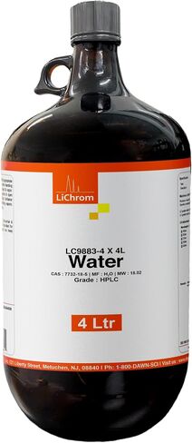 Water HPLC Grade 4 Liter (via Ground Shipping only) in Saudi Arabia