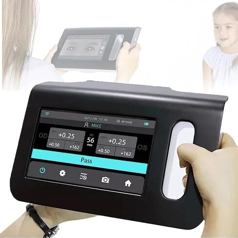 ماكينة امتحانات عين الانكسار التلقائية المحمولة 98 سم قياس المسافة 0-180 درجة محور تخزين البيانات لجلوكوما اختراق متلازمة القرنية in Kuwait